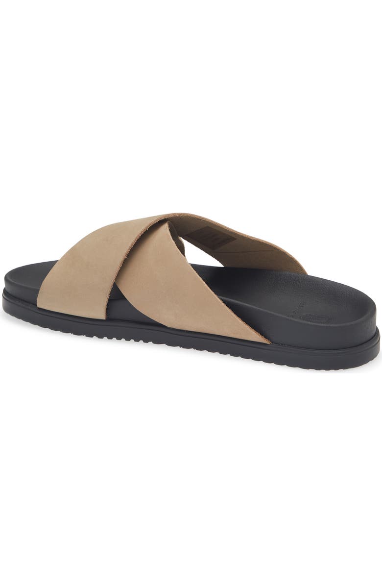 Bruno Magli Beau Slide Sandal, Alternate, color, Sand Nubuck