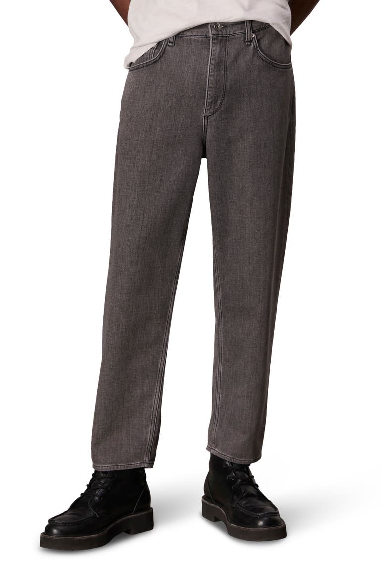Stride Tapered Leg Jeans, Main, color, CHARC