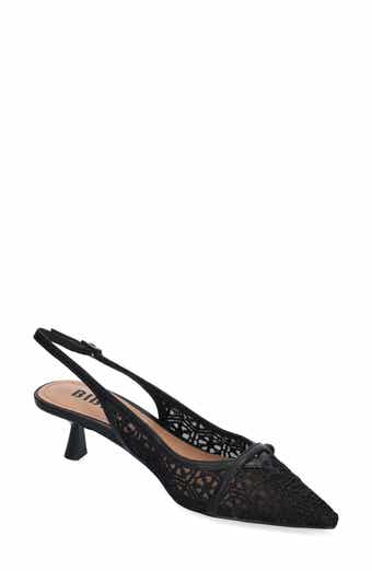 Bibi Lou Briar Slingback Pointed Toe Pump