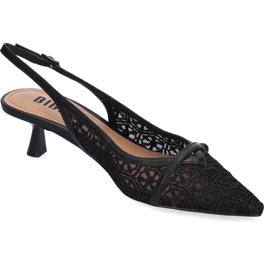 BIBI LOU BIBI LOU BRIAR SLINGBACK POINTED TOE PUMP