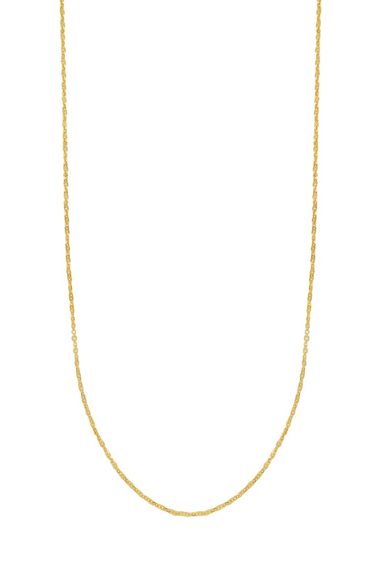 14K Gold Chain Necklace (Nordstrom Exclusive), Main, color, 14K YELLOW GOLD