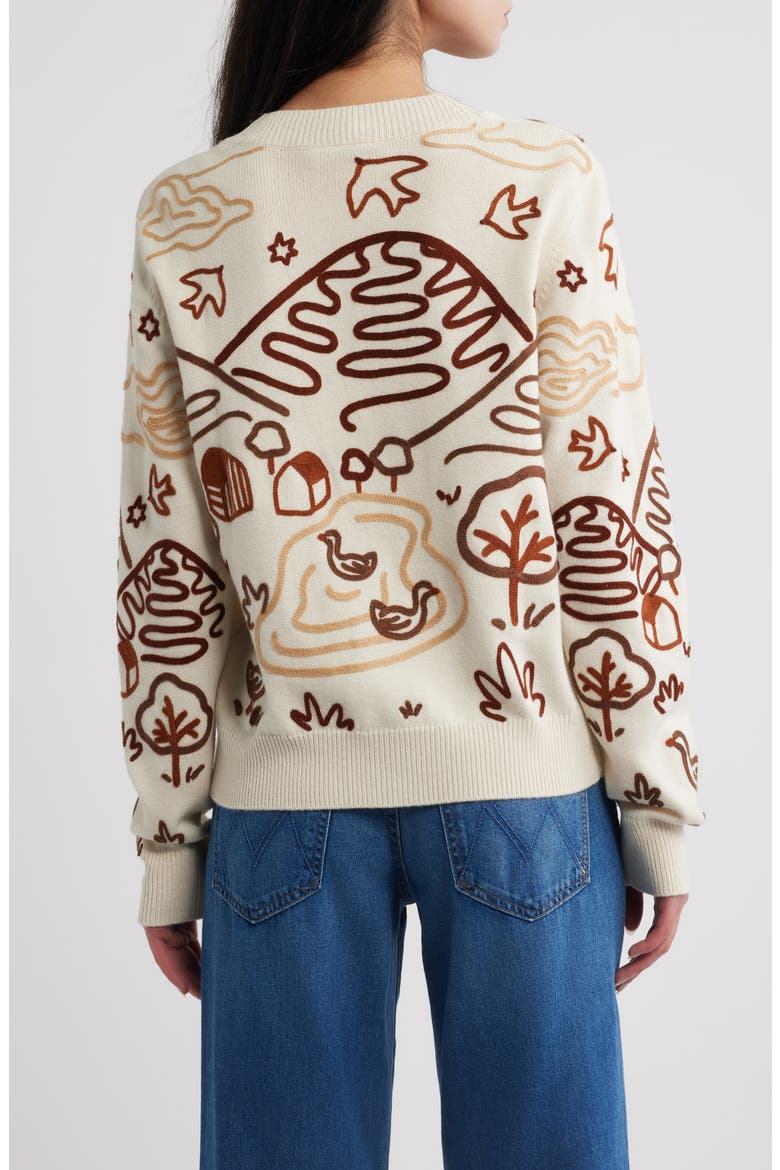Countryside Cornelli Cardigan, Alternate, color, OFF-WHITE