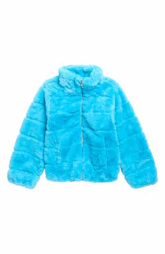 Kids' Faux Fur Puffer Jacket