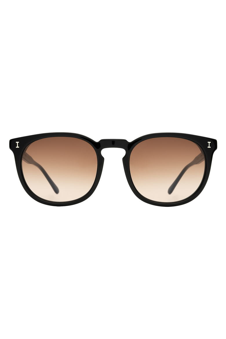 Eldridge 56 Sunglasses, Main, color, Black / Brown