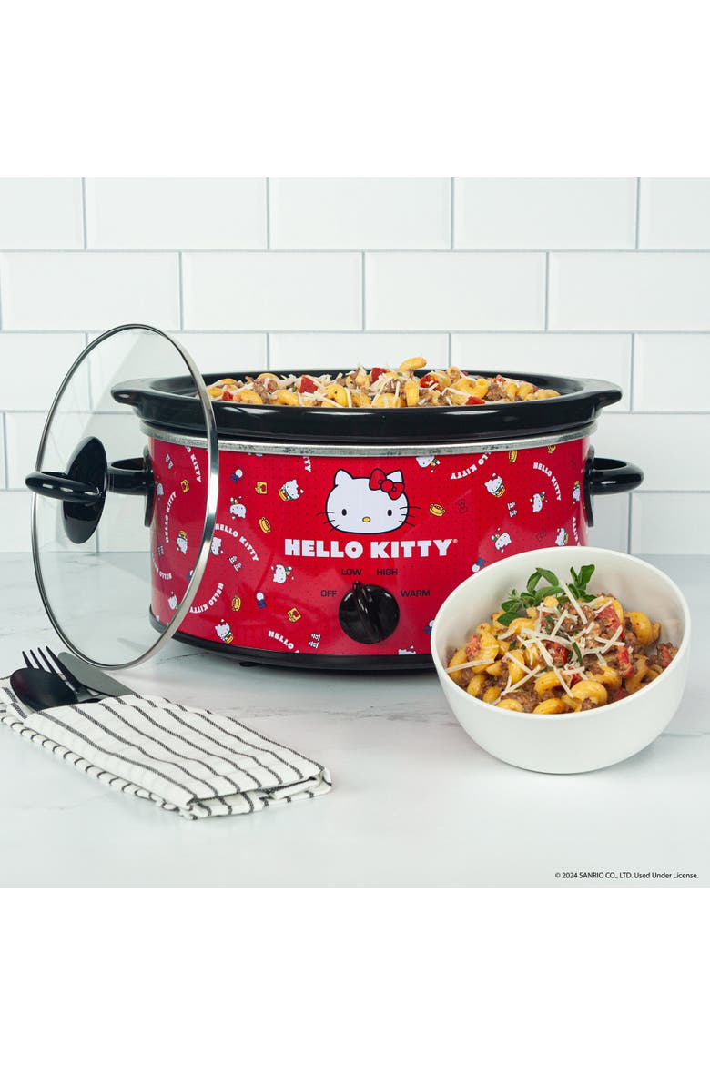 Hello Kitty 5QT Slow Cooker, Main, color, None