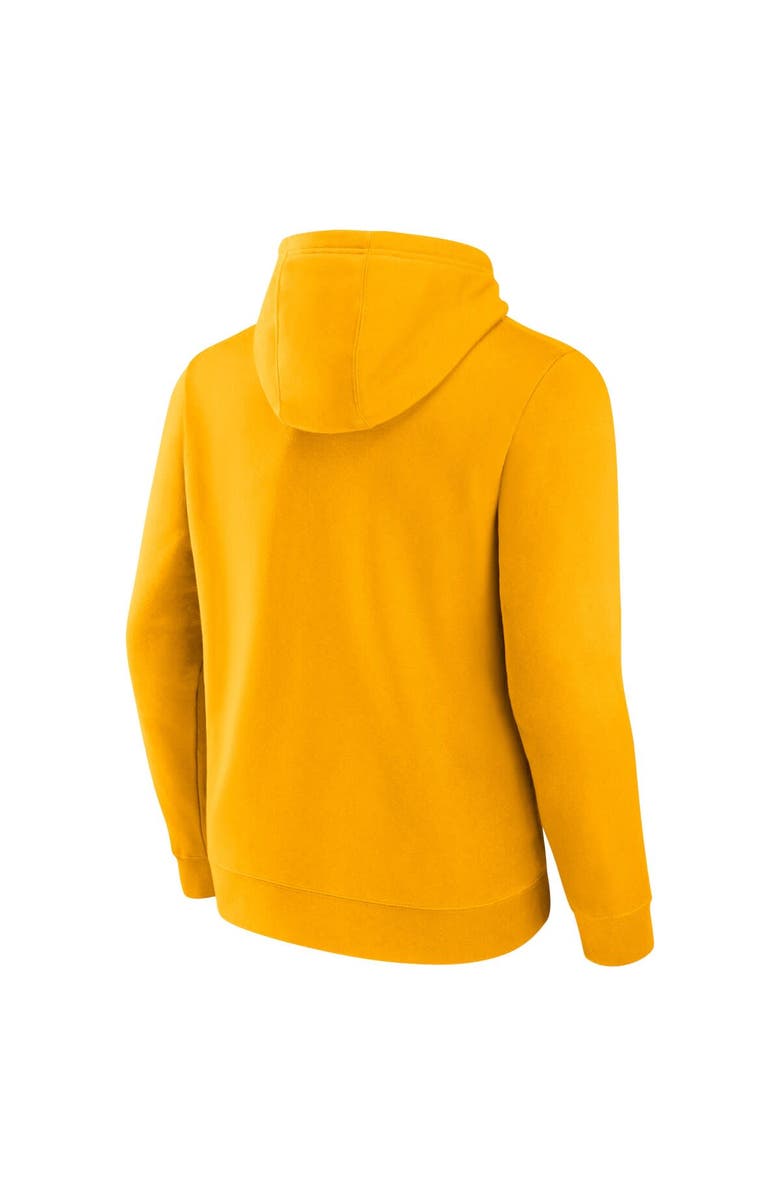 FANATICS Men's Fanatics Branded  Gold Los Angeles Lakers Primary Logo Pullover Hoodie, Alternate, color, 