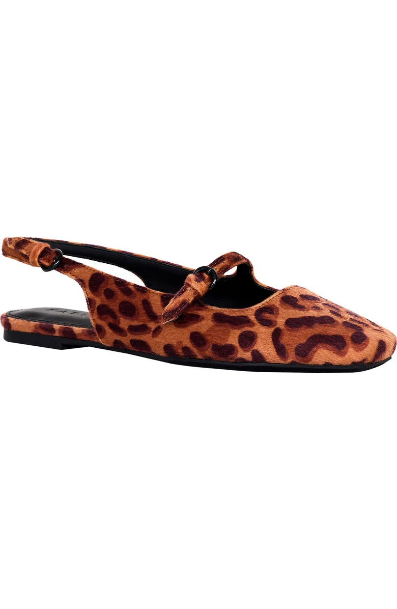 Katy Perry The Evie Faux Calf Hair Slingback Flat, Main, color,