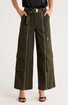 Simkhai Fabiana Belted Cargo Pants