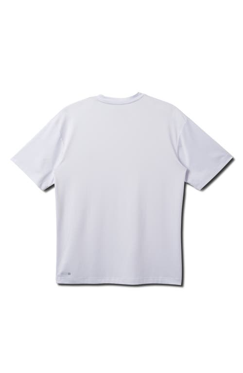 Quiksilver Everyday Surf Short Sleeve Rashguard In White