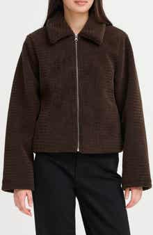 ICHI High Pile Fleece Jacket