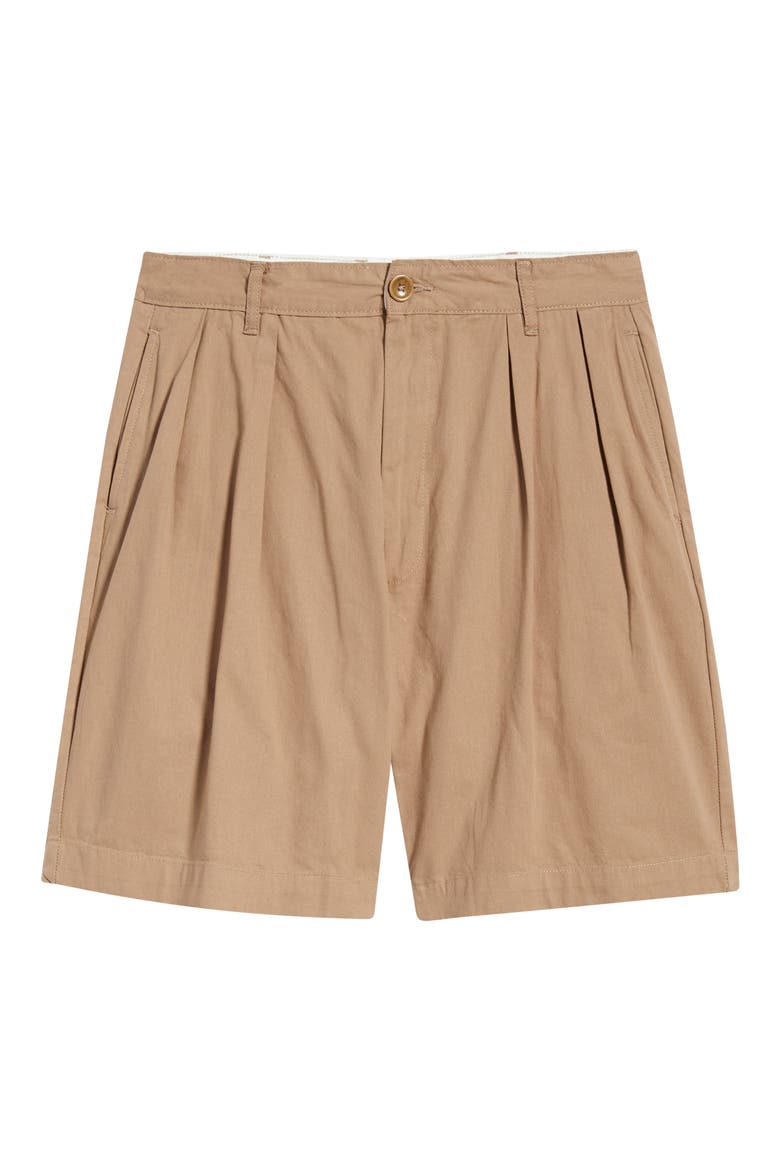 Part Timer Organic Cotton Twill Shorts, Alternate, color, MUSHROOM