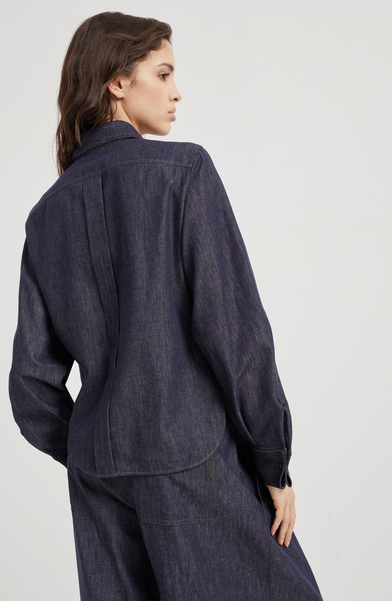 Brunello Cucinelli Denim shirt, Alternate, color, 