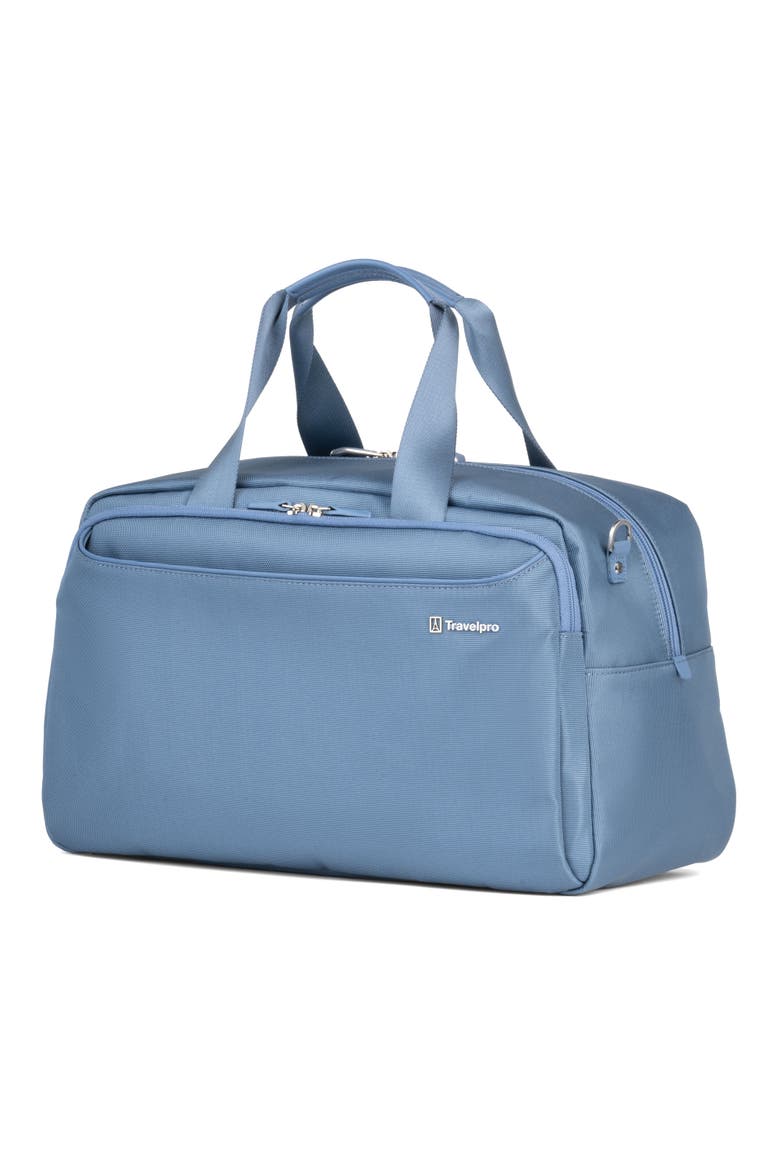 Versapack + Softside 21" Carry On & Underseat Travel Tote Bag Luggage Set, Alternate, color, Elemental Blue