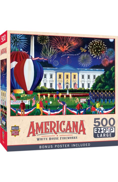 White House Fireworks 500 Piece Puzzle