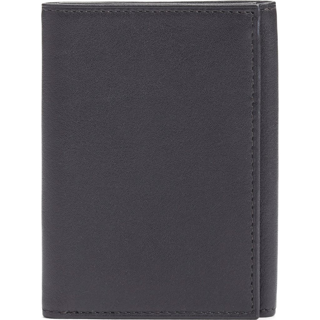 Bosca Leather Trifold Wallet in Black  product