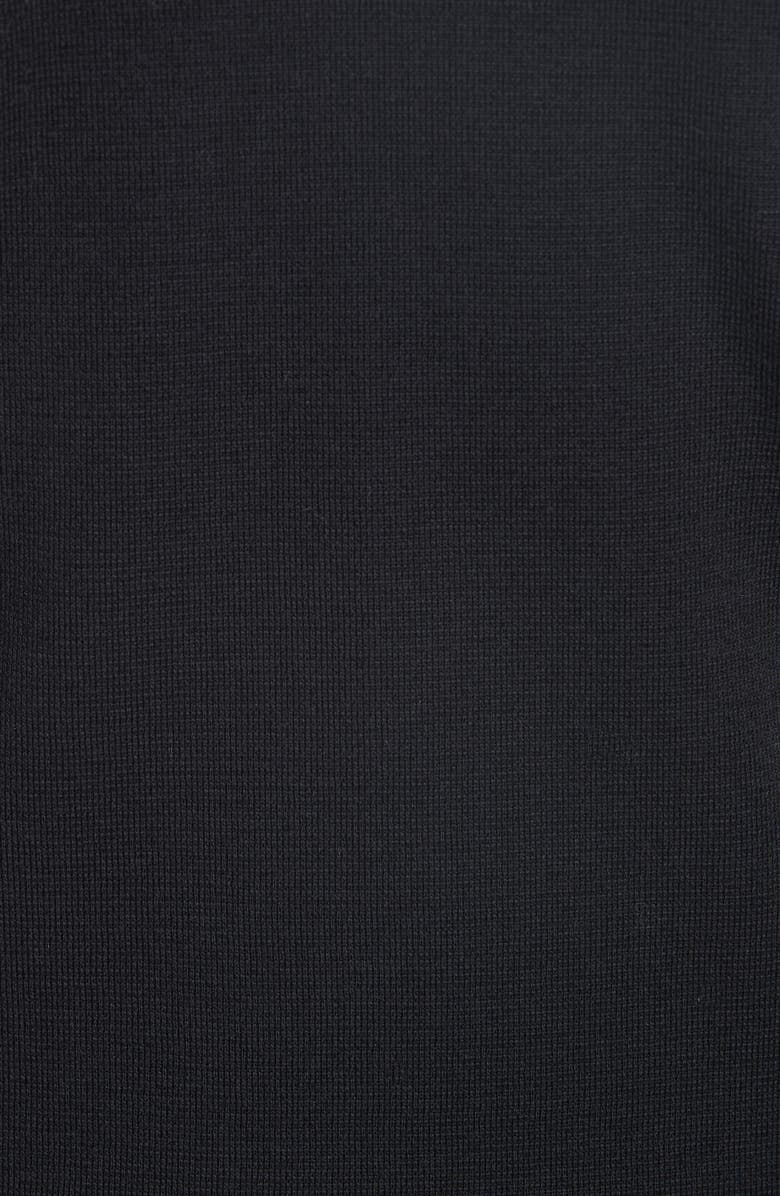 McQueen Alexander McQueen Embellished Wool Sweater, Alternate, color, Black/Silver