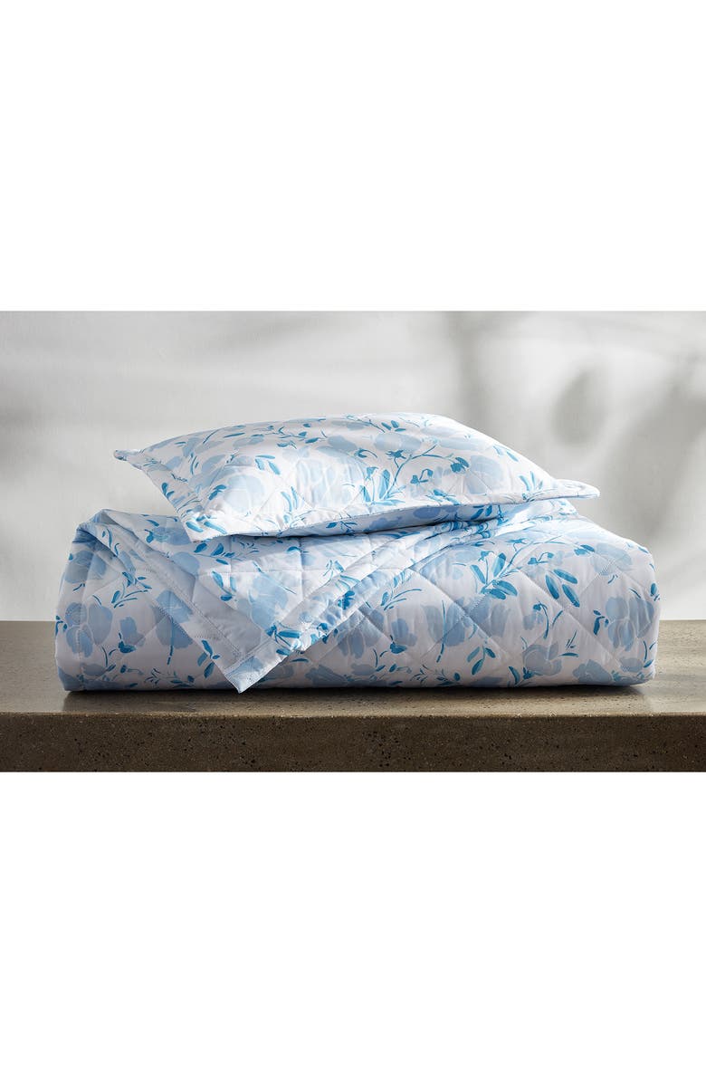 Matouk Alexandra Quilt, Alternate, color, Sky