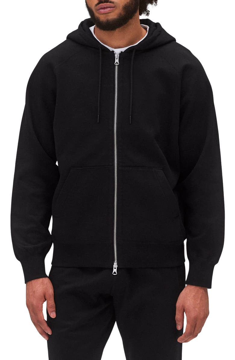 Reigning Champ Midweight Fleece Zip Hoodie, Main, color,
