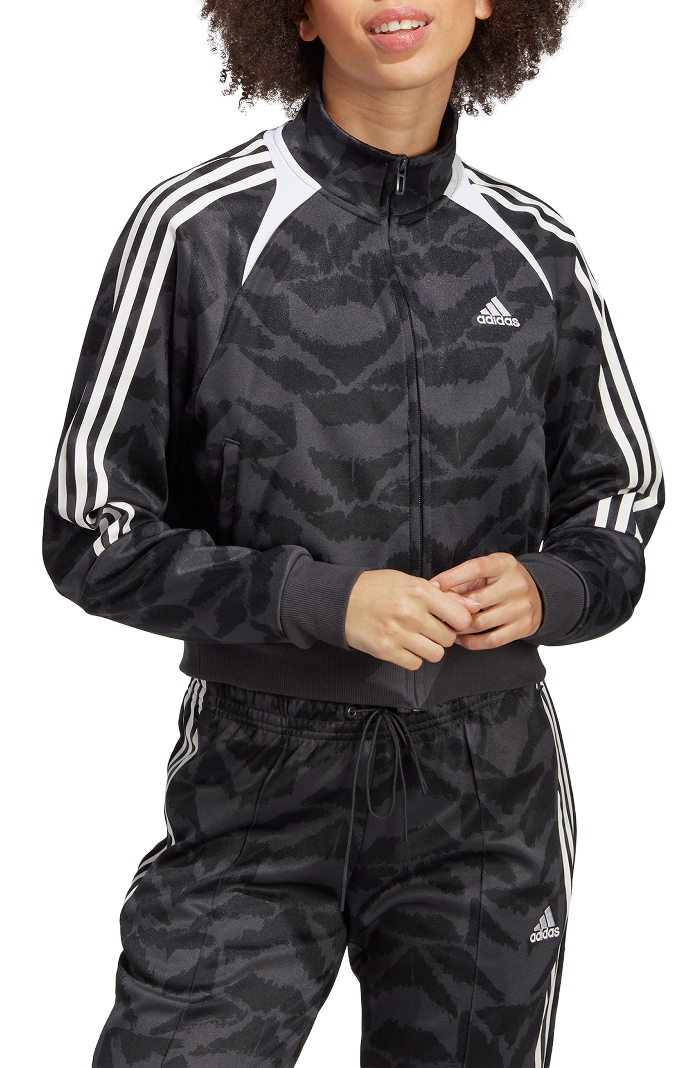 adidas track jacket women's sale