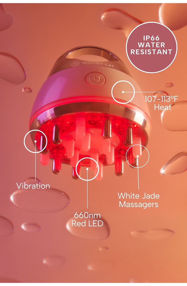 MOUNT LAI LED Advanced Scalp Massager, Alternate, color, White