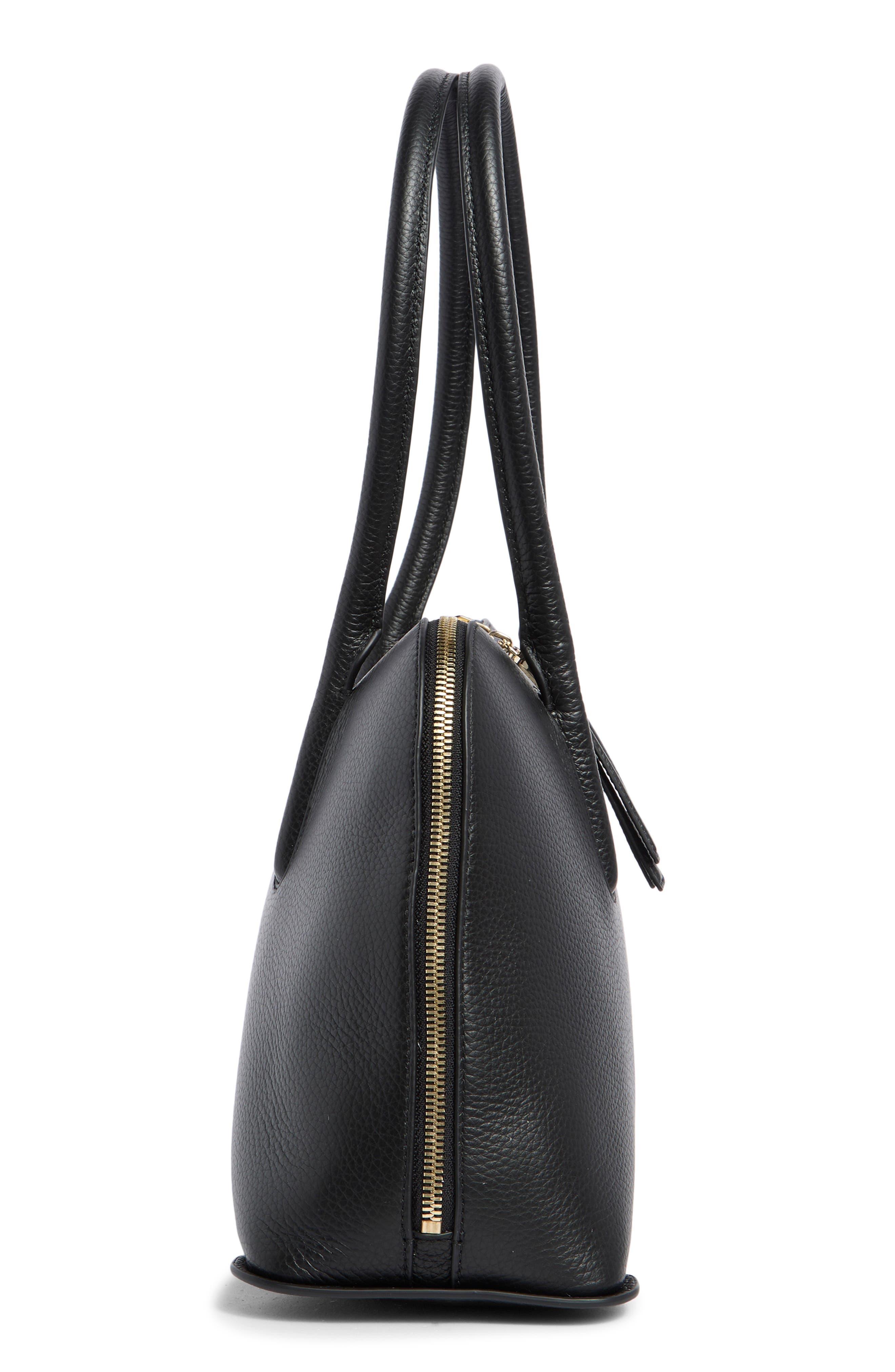Furla Atmosfera Dome Tote, Alternate, color, Nero