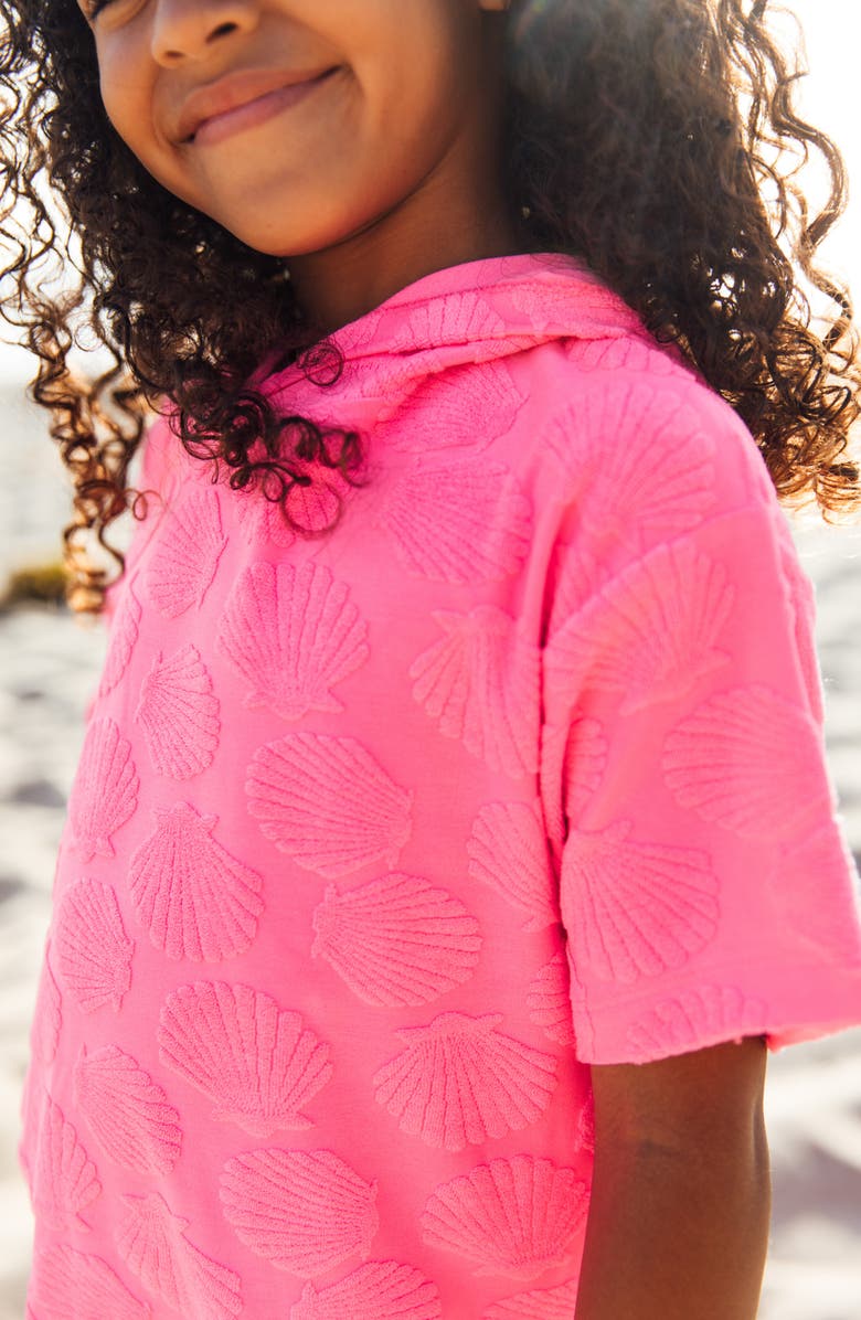 Feather 4 Arrow Kids
 Cotton Terry Cloth Hoodie, Alternate, color, Pink Sunset