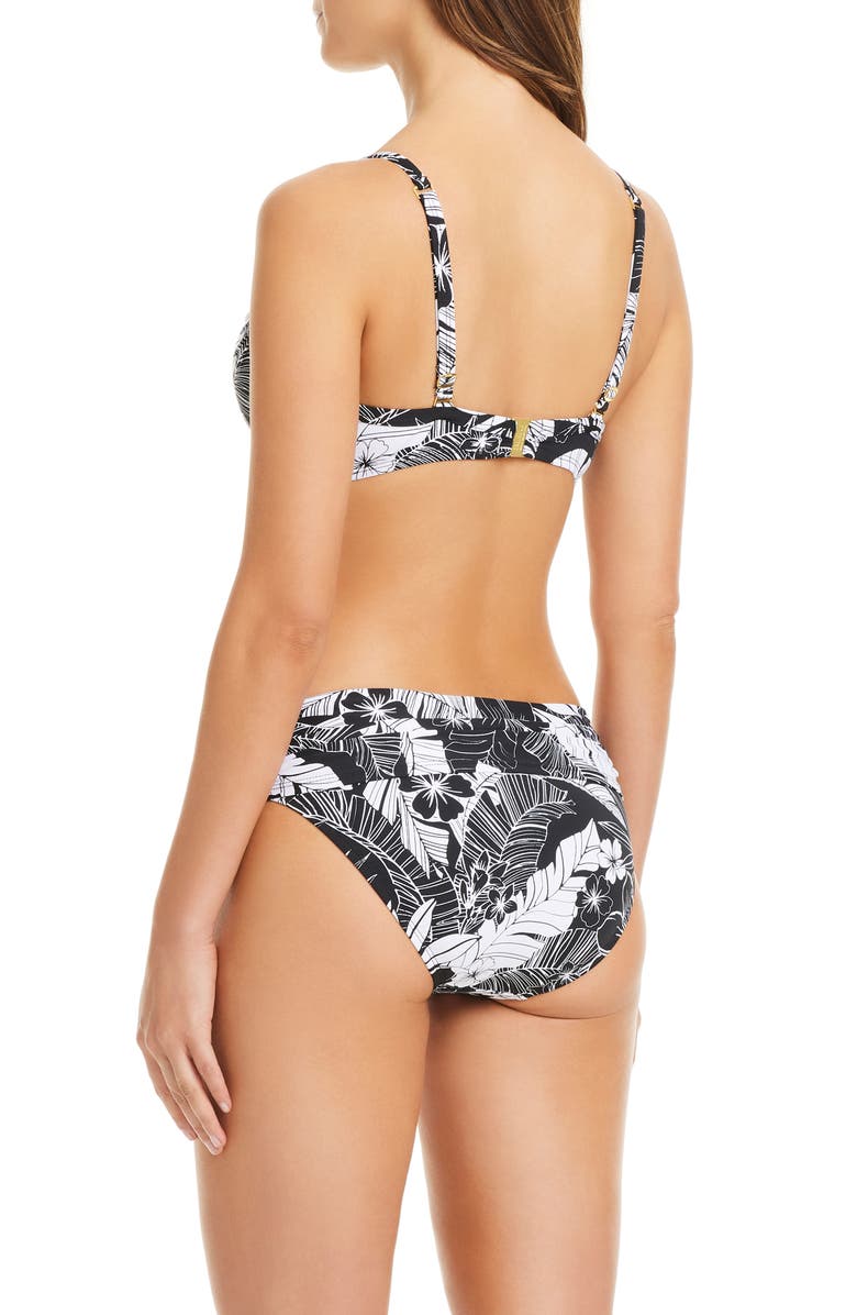 BLEU by Rod Beattie Ring Underwire Bikini Top, Alternate, color, Black