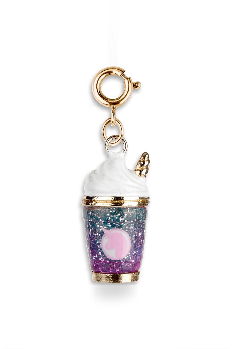 Unicorn Smoothie Charm, Main, color, PURPLE