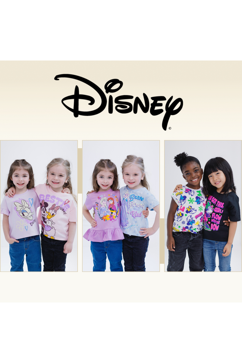 Frozen 2-Pack Short Sleeve T-Shirts, Alternate, color, Frozen Purple Light