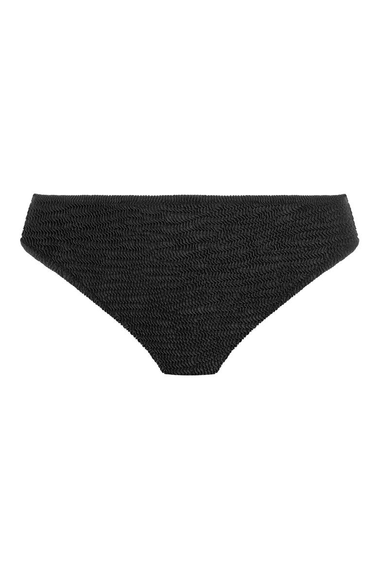 Ibiza Waves Hipster Bikini Bottoms, Alternate, color, BLACK