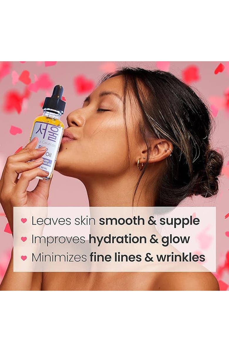 Seoul Ceuticals Korean Skincare Rice Glow Oil, Alternate, color, Clear