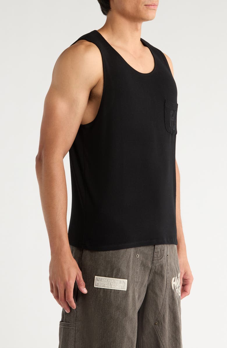 HONOR THE GIFT H Pocket Tank, Alternate, color, Black