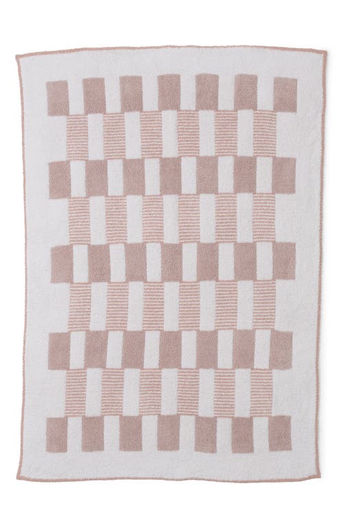 Barefoot Dreams Cozychic® Tile Check Throw Blanket In Willow Multi