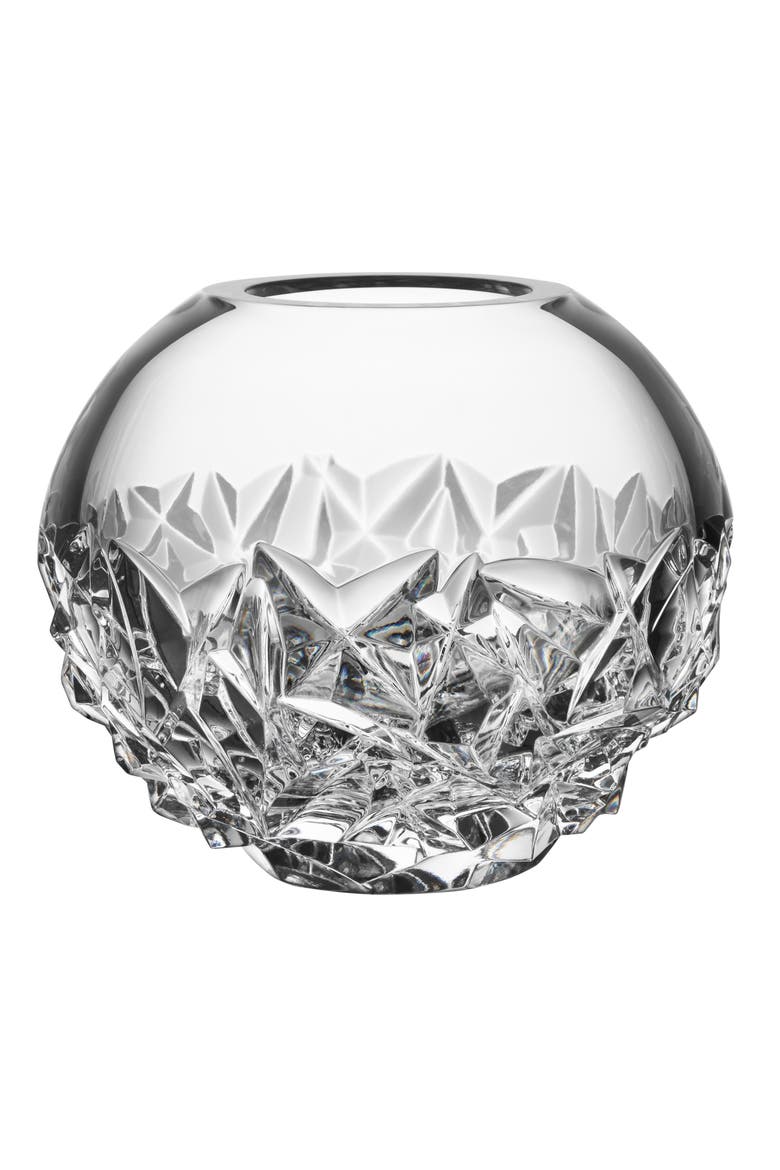Carat Lead Crystal Globe Vase, Main, color, CLEAR - SMALL