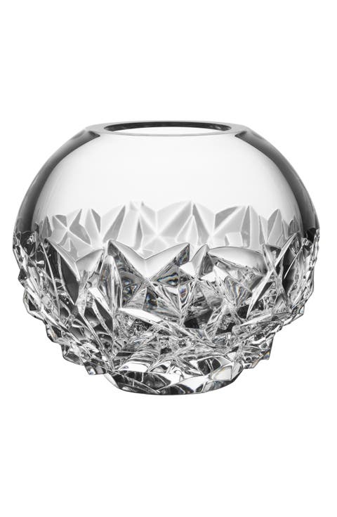 Carat Lead Crystal Globe Vase