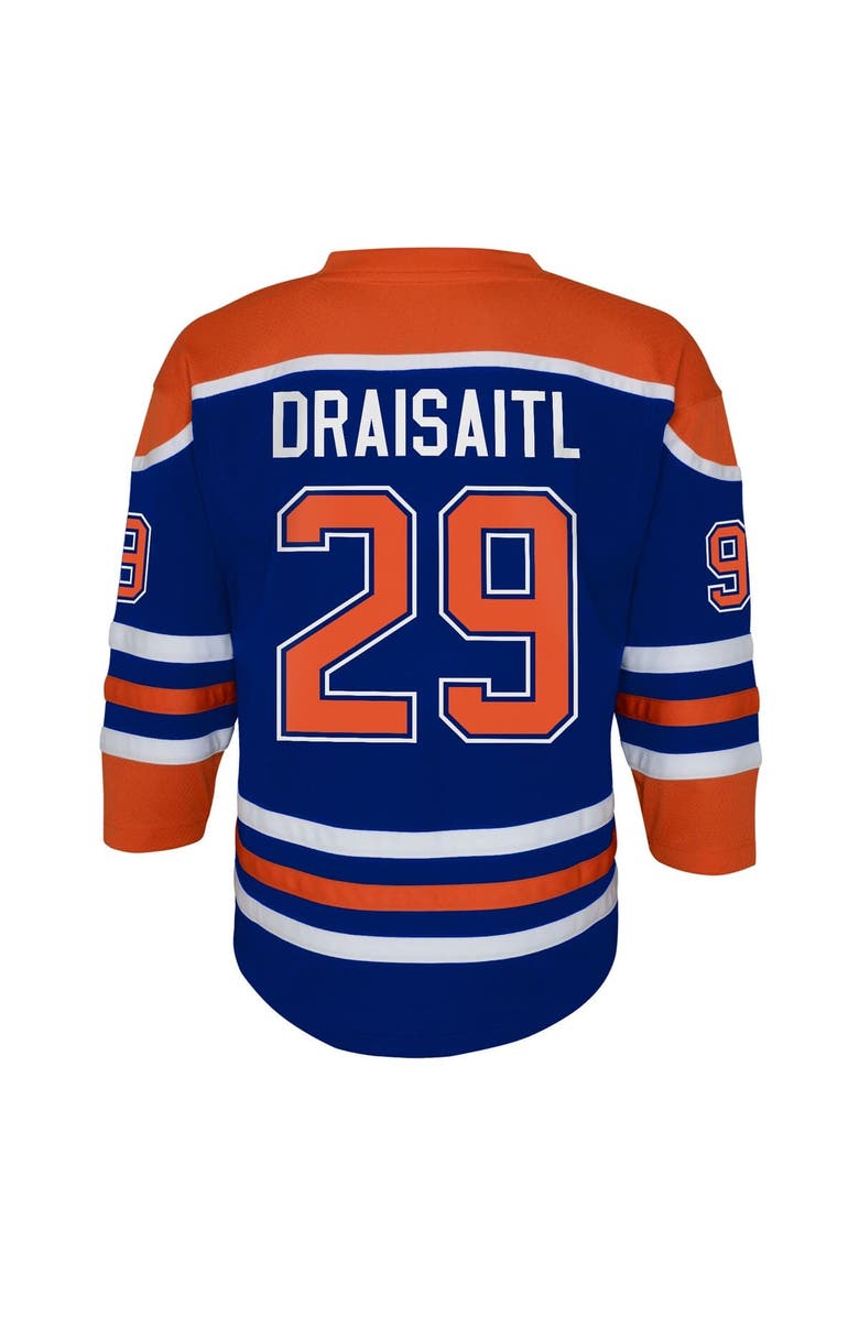 Outerstuff Youth Leon Draisaitl Royal Edmonton Oilers Home Replica Player Jersey, Alternate, color, Royal