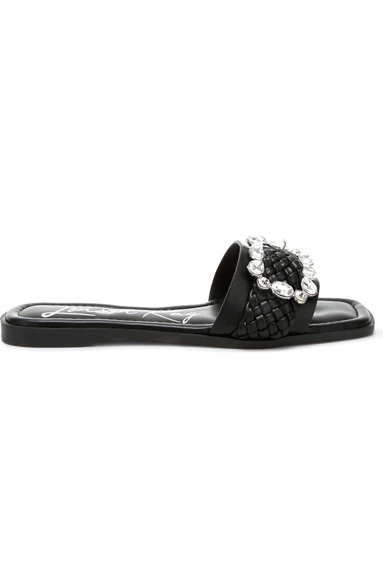 LONDON RAG Hazbin Slide Sandal, Alternate, color, Black