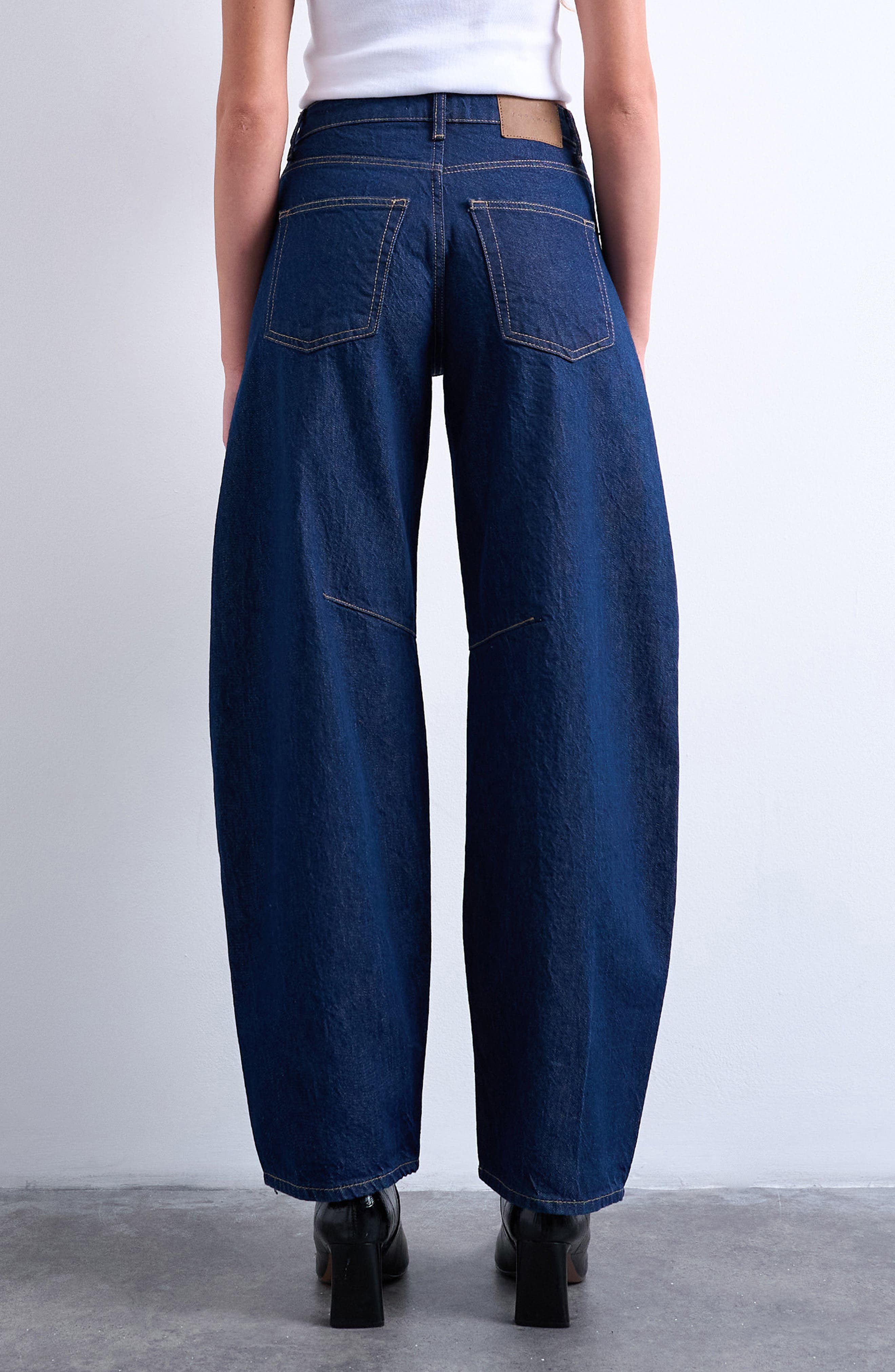 High Waist Barrel Jeans - image 2