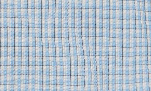 Butter Goods Equipment Plaid Short Sleeve Button-up Shirt In Blue