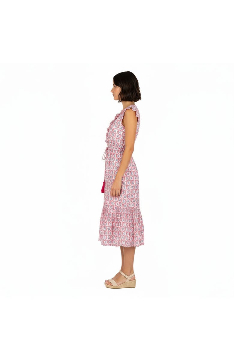 Mer St. Barth Giselle Womens Maxi Dress, Alternate, color, Pink