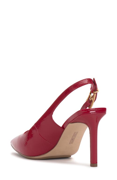 Vince Camuto Brendie Slingback Pump In Red