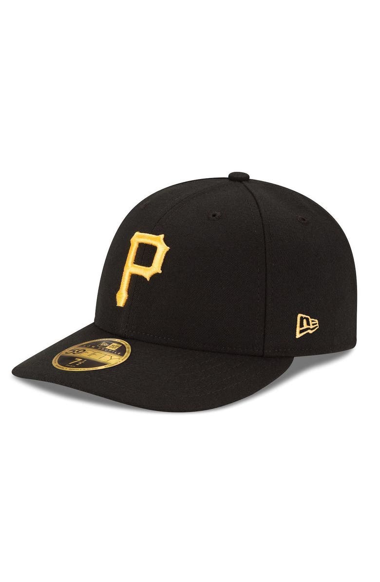 New Era Men's New Era Black Pittsburgh Pirates Authentic Collection On Field Low Profile Game 59FIFTY Fitted Hat, Main, color, Black