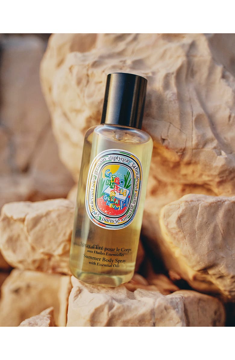 Diptyque Citronnelle & Geranium Body Spray with Essential Oils