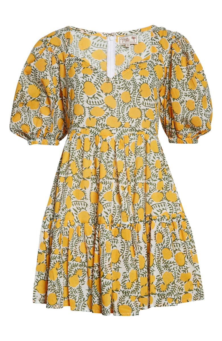 MILLE Aneli Puff Sleeve Minidress, Alternate, color, 