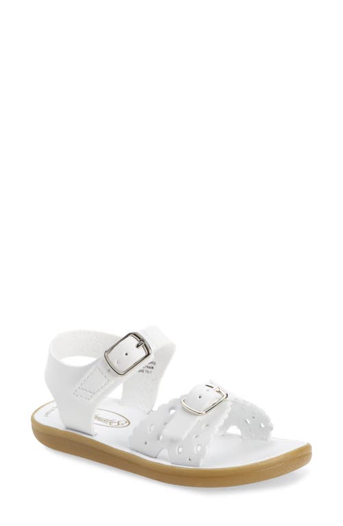 Footmates Eco-Ariel Waterproof Sandal in White Micro  product