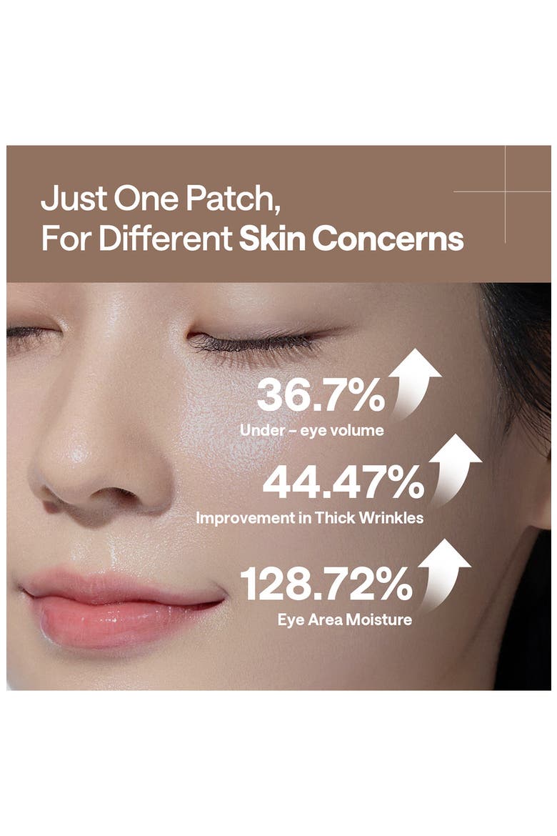 Retinol Collagen Eye Ampoule Patches, Alternate, color, BROWN
