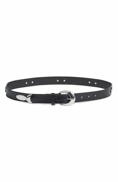 Treasure & Bond Tatum Stud Leather Belt
