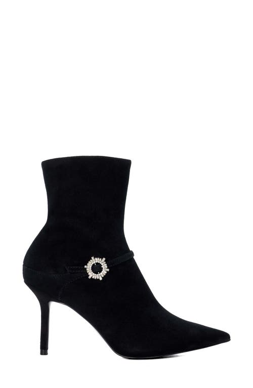 Dune London Onnel Pointed Toe Bootie In Black