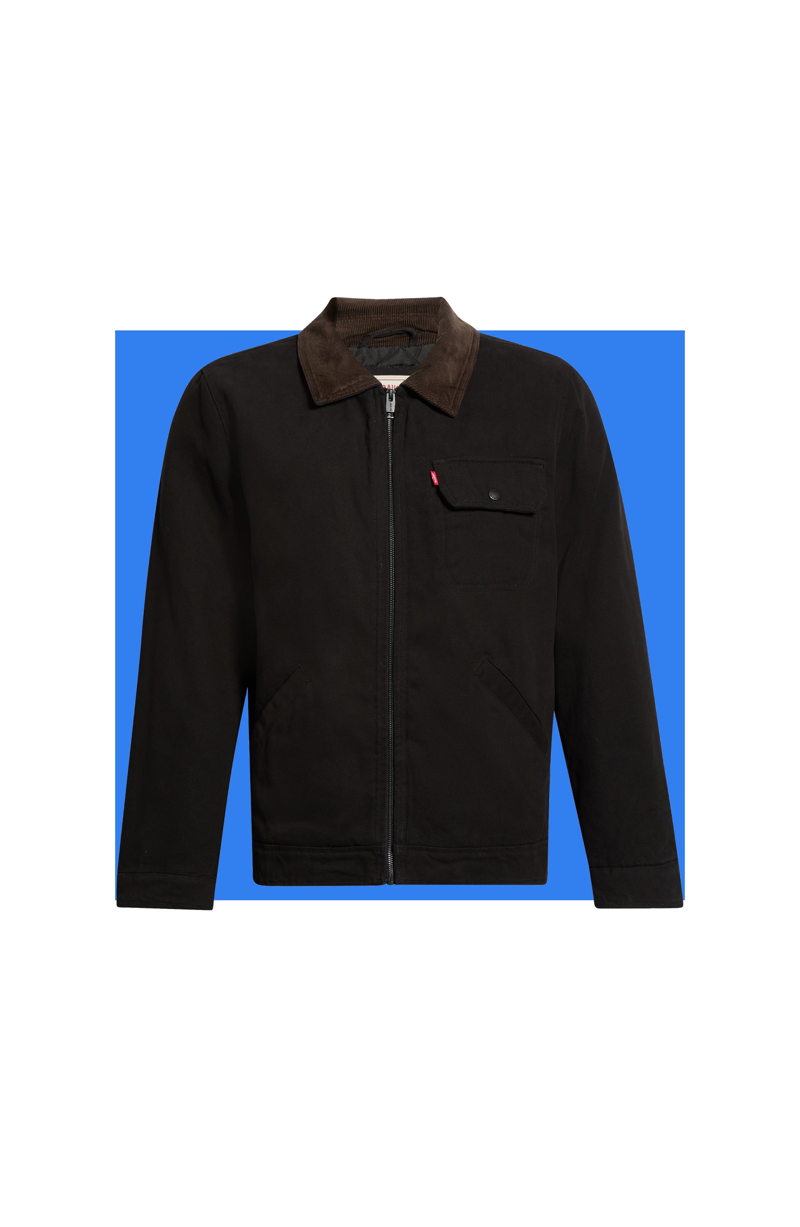 Corduroy Collar Workwear Jacket