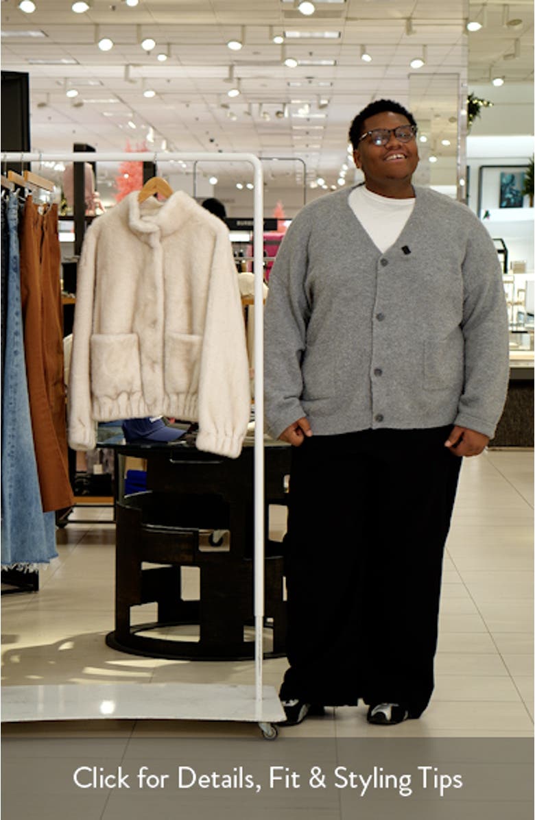 Coco Faux Fur Jacket, sales video thumbnail